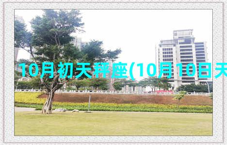 10月初天秤座(10月10日天秤座男生)