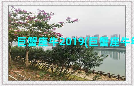 巨蟹座牛2019(巨蟹座牛年运势)