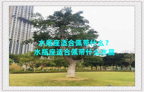 水瓶座适合佩带什么？水瓶座适合佩带什么水晶